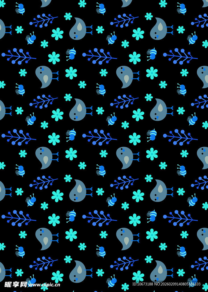 星空主题梦幻图案背景