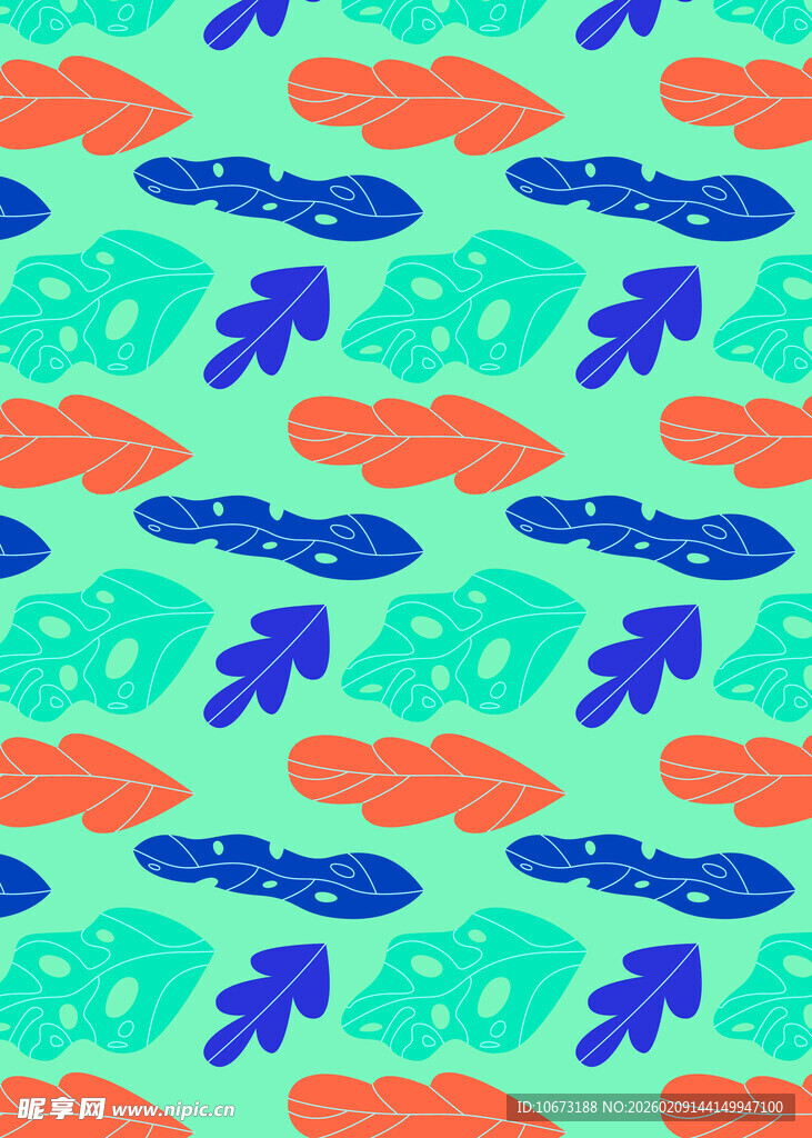 多彩箭头图案背景