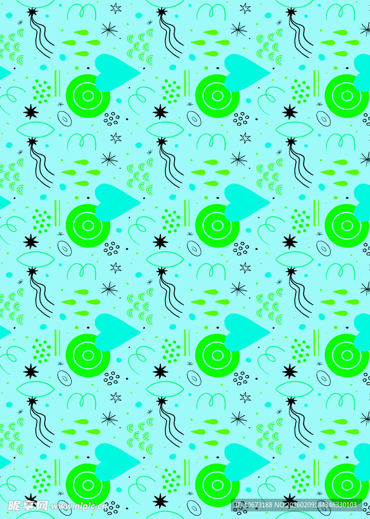 清新螺旋图案背景纹理