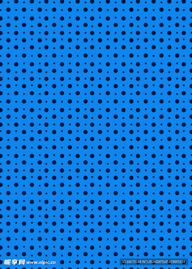 蓝色点阵纹理背景图