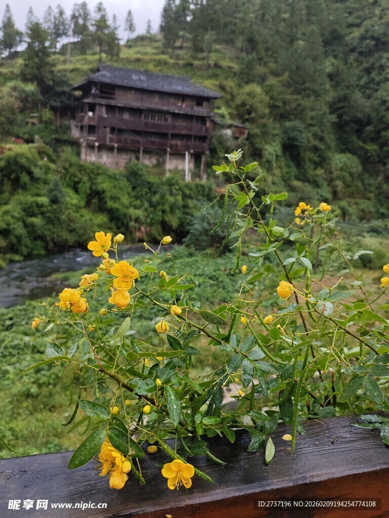山间木屋