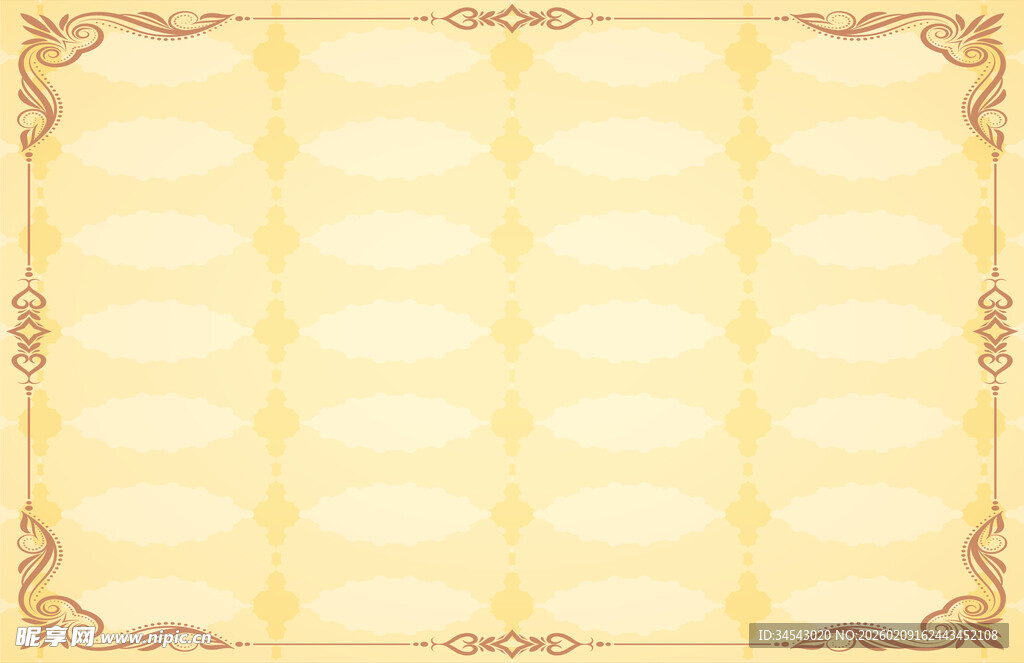 金色边框背景图