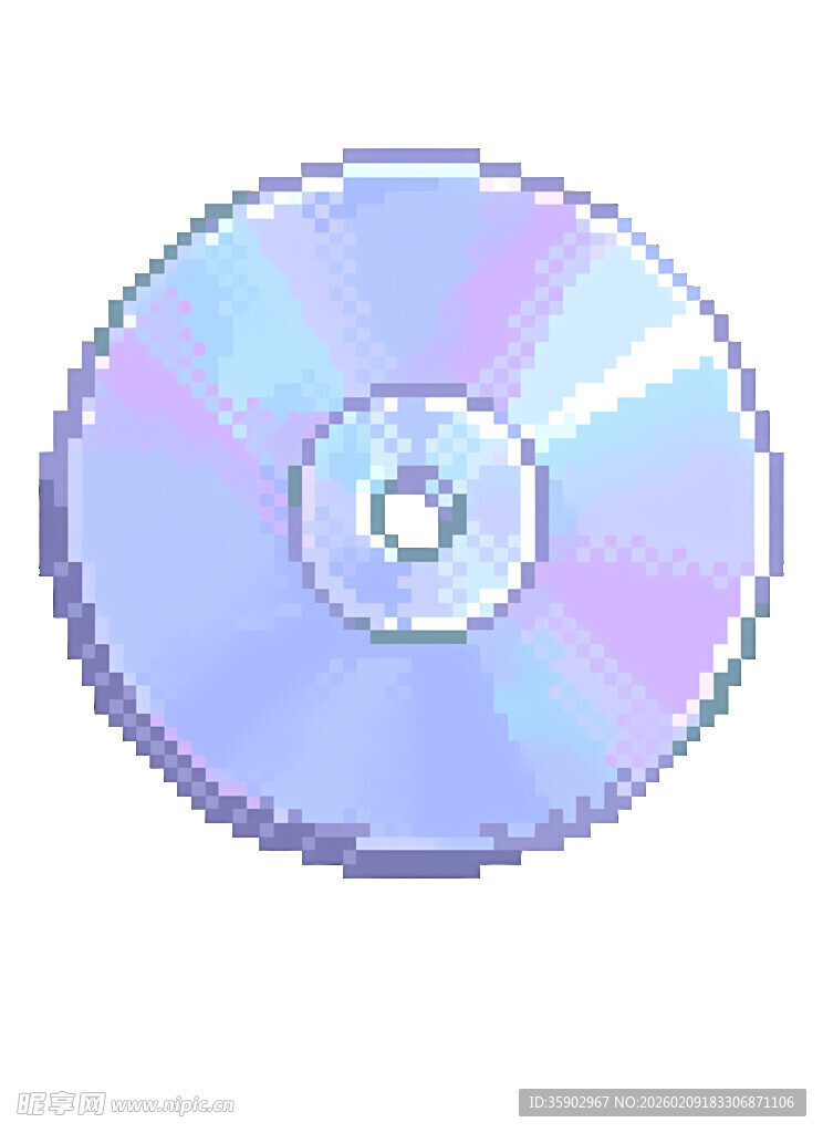 像素风格光盘图标