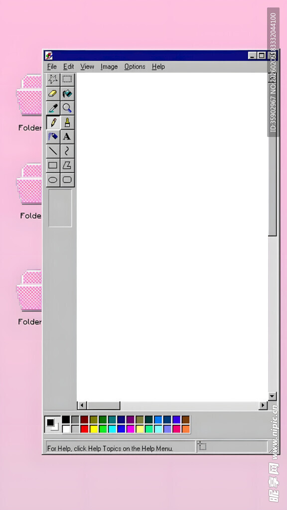 空白设计软件界面展示
