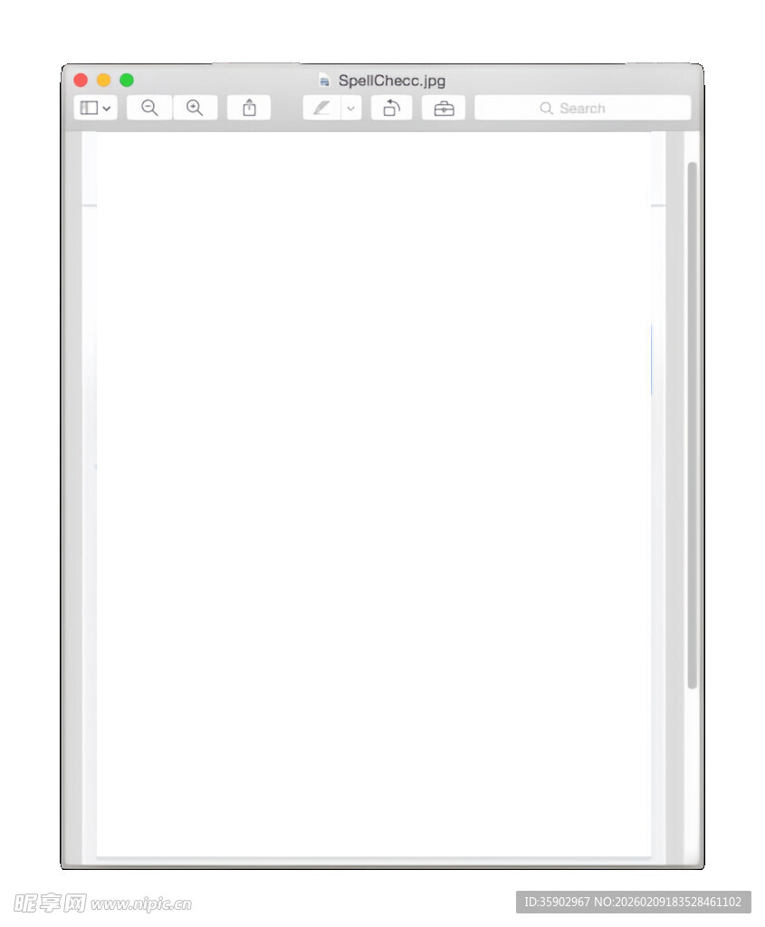 空白电脑窗口界面