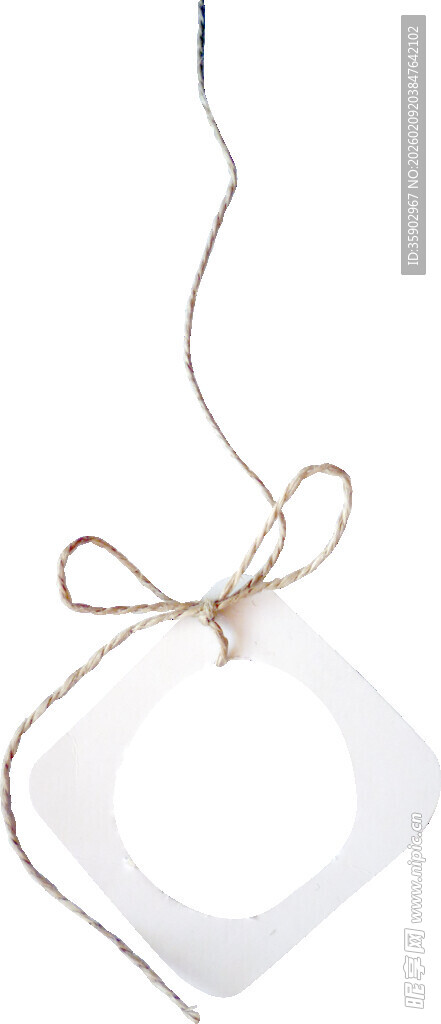 白色吊饰简约别致装饰