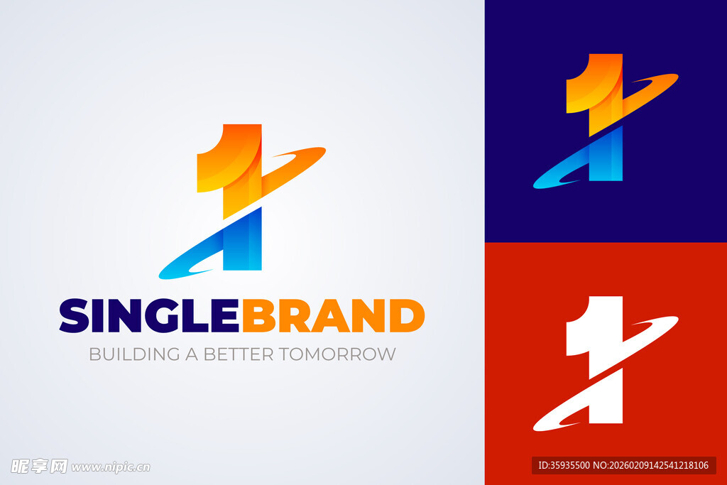 单品牌标志设计示例