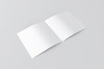 空白双页画册展示样机