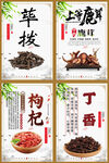 传统中药材展示