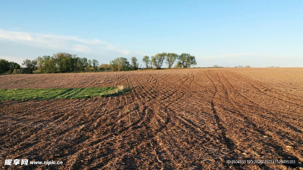 广袤田野 尽显田园风光