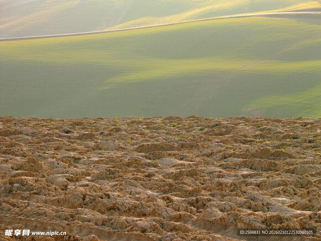 广袤田野 大地质朴之美