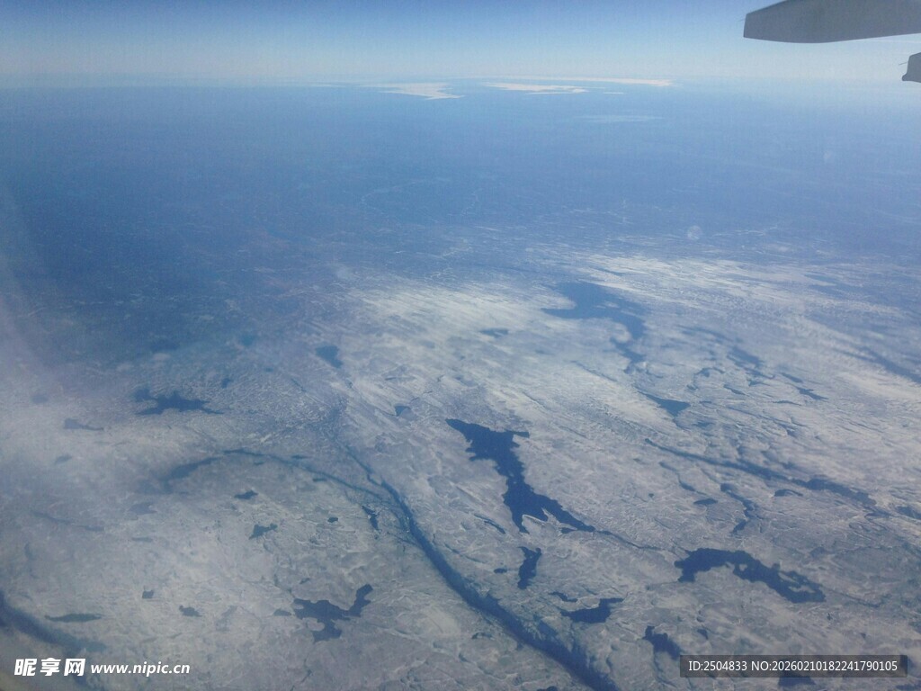 高空俯瞰大地景观