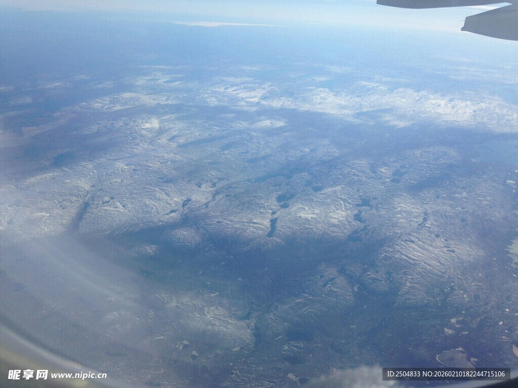 高空俯瞰云海美景