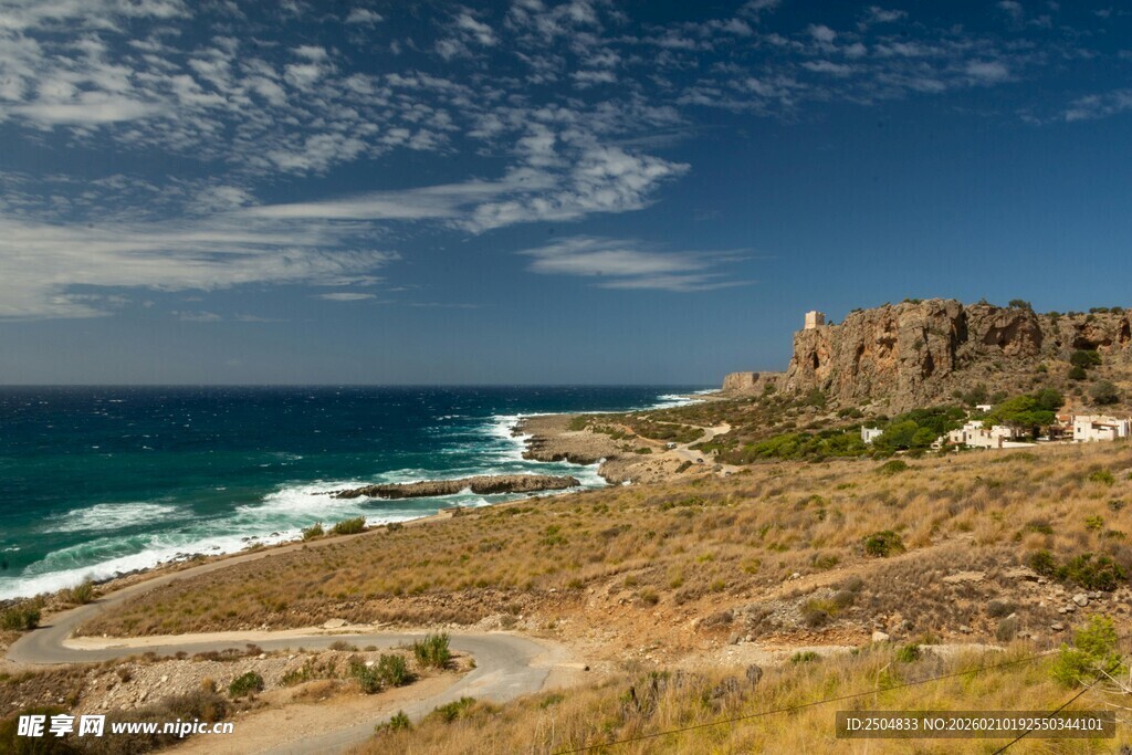 海岸风光美景如画
