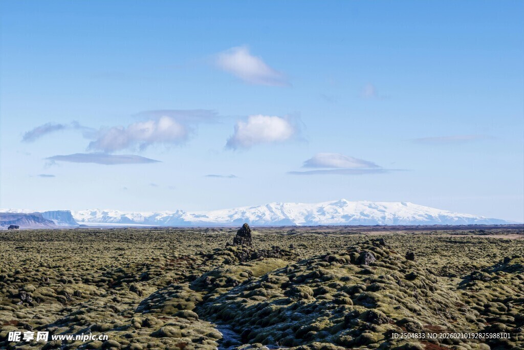 冰岛原野风光 单人徒步