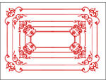 花纹边框
