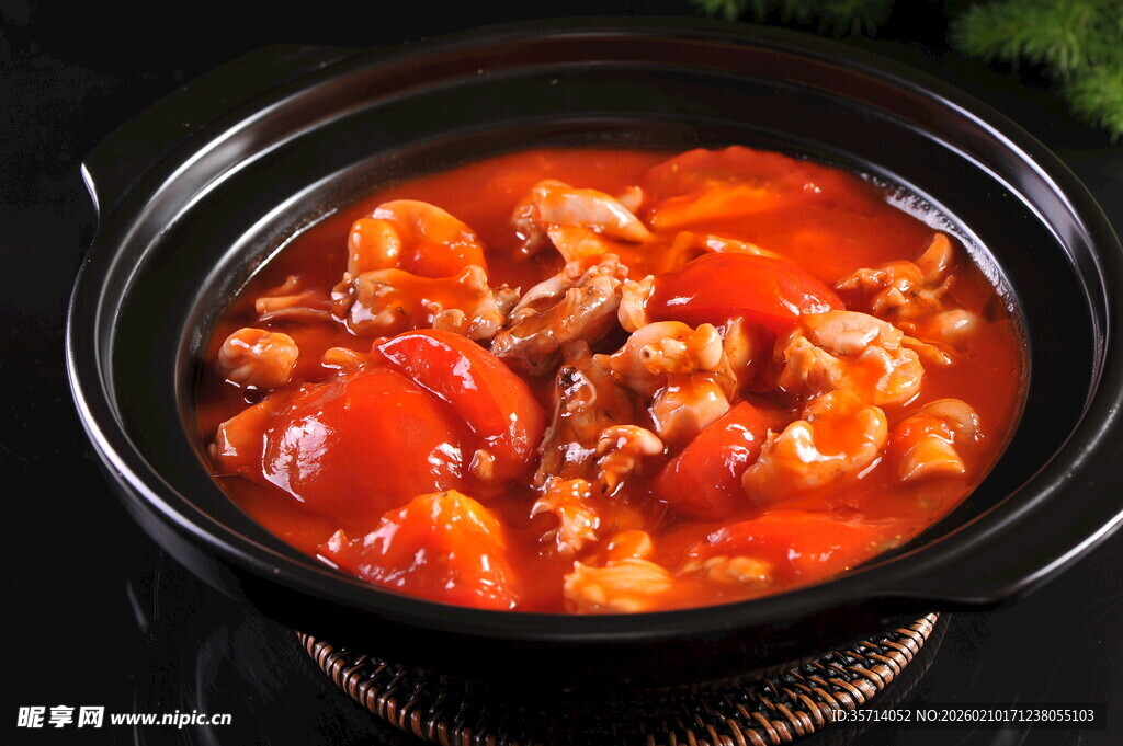 番茄炖牛腩美味诱人