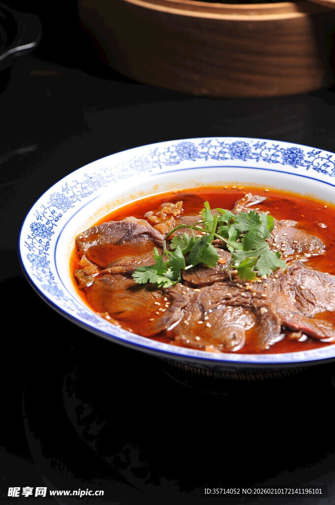 美味红油牛肉