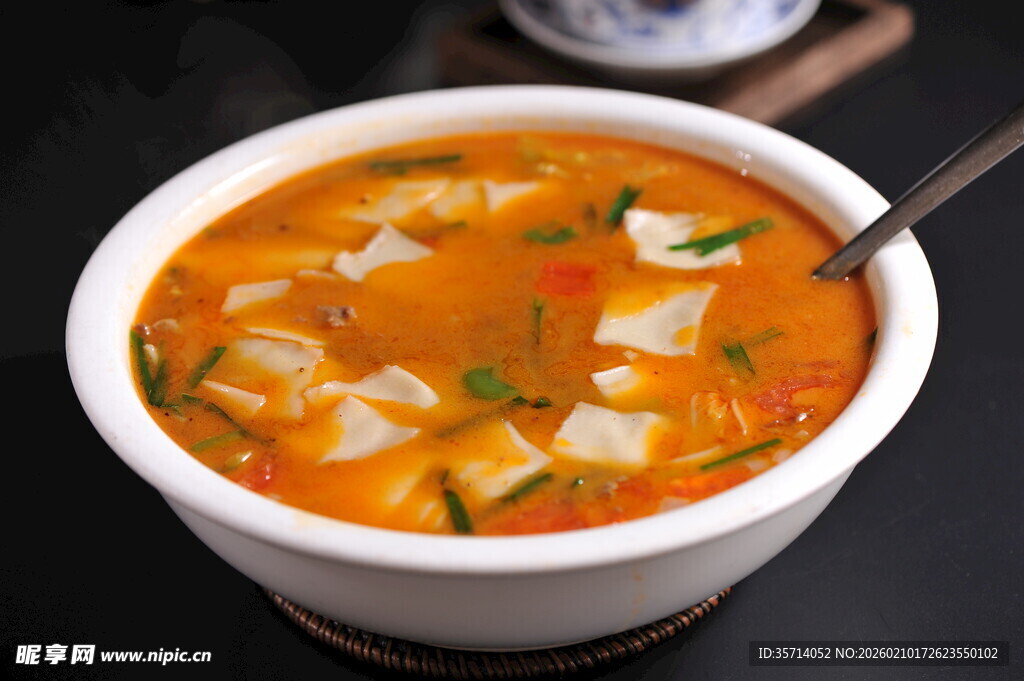 美味番茄面皮汤