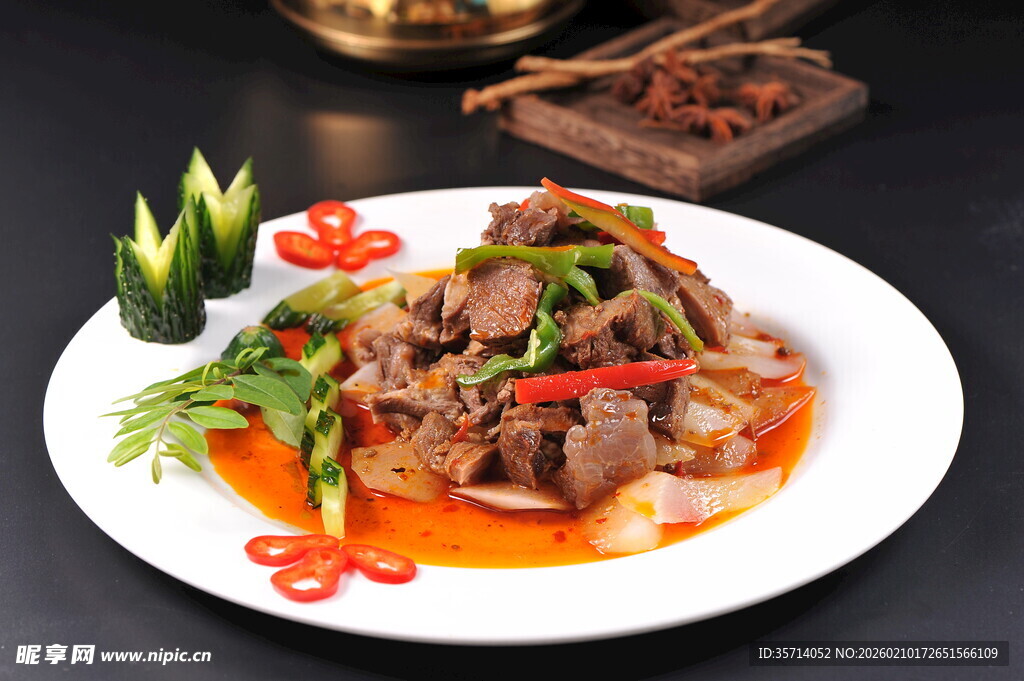 香辣炒牛肉