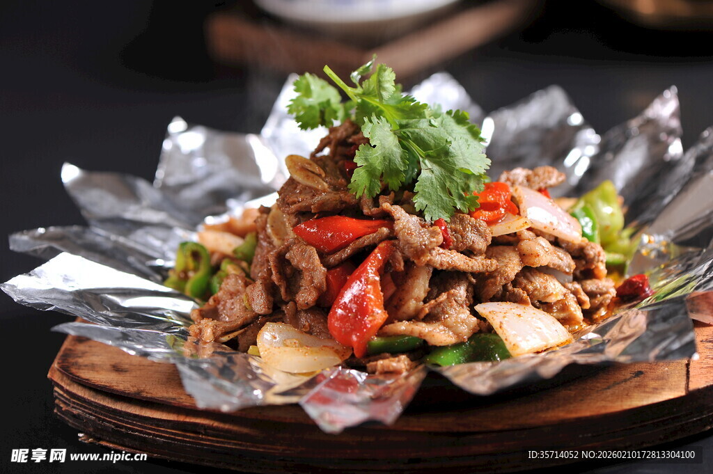 铁板美味小炒牛肉