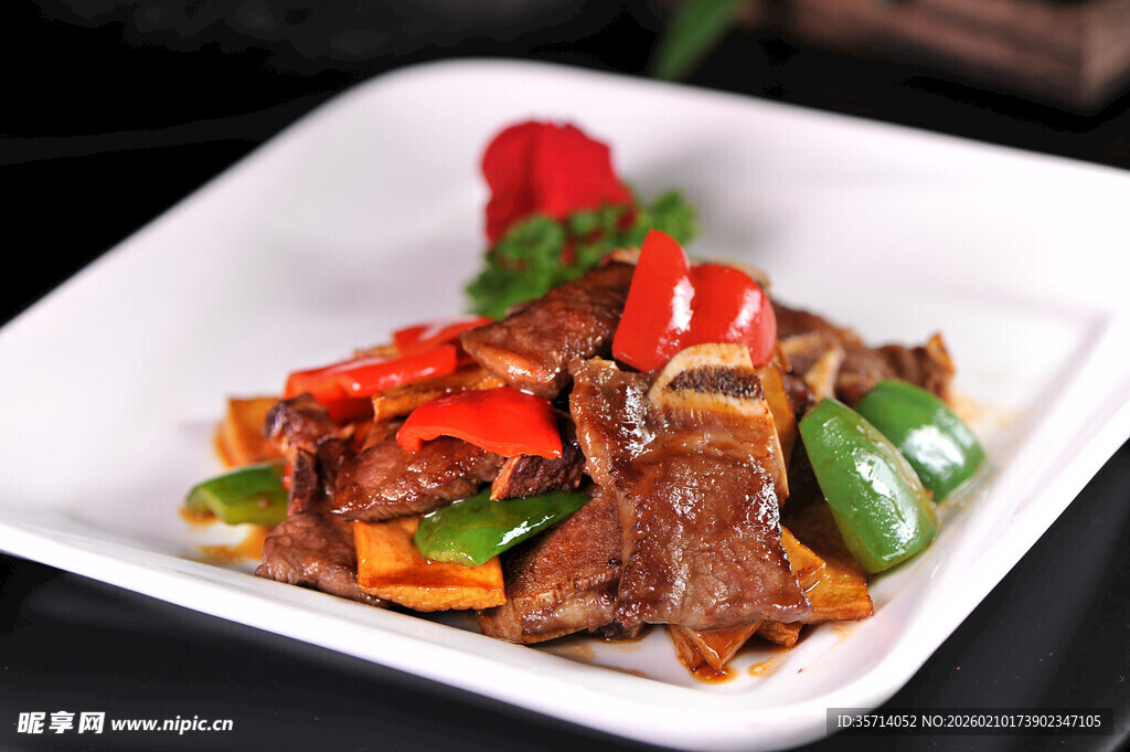 美味爆炒牛肉片