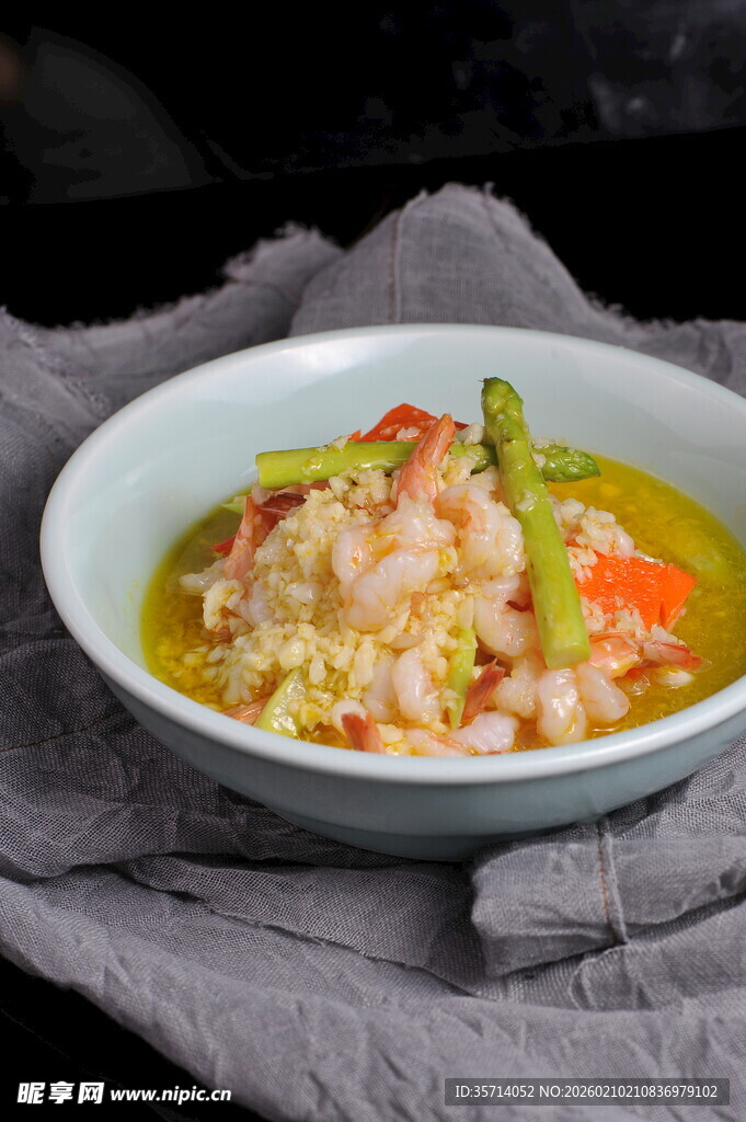 蒜泥虾仁  营养又美味