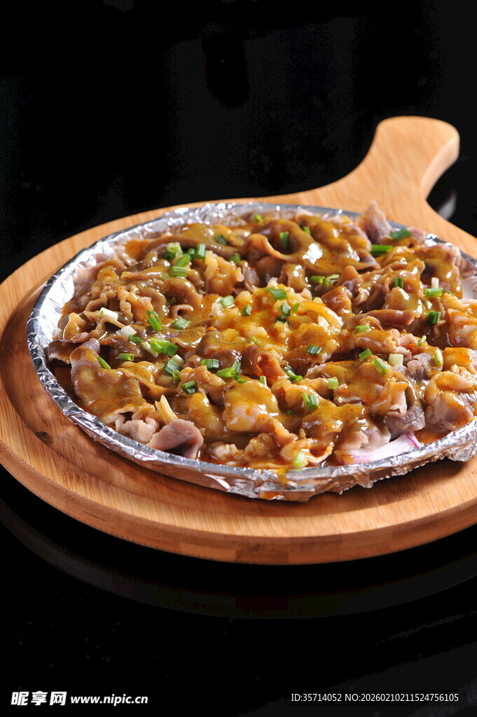 铁板美味鸡肉蔬菜料理