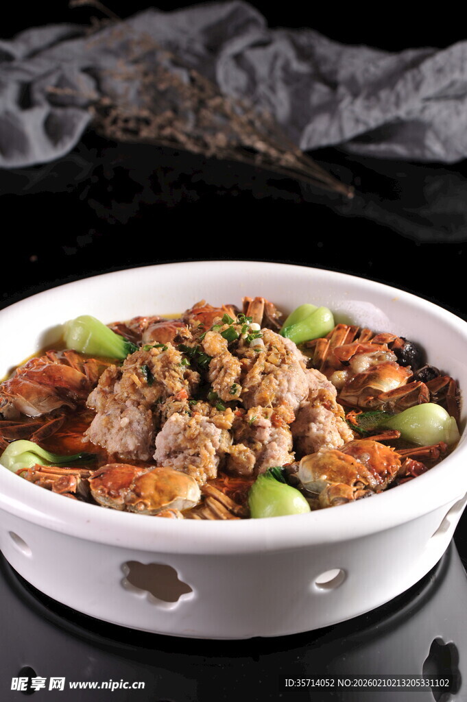 美味蟹 肉末豆腐煲