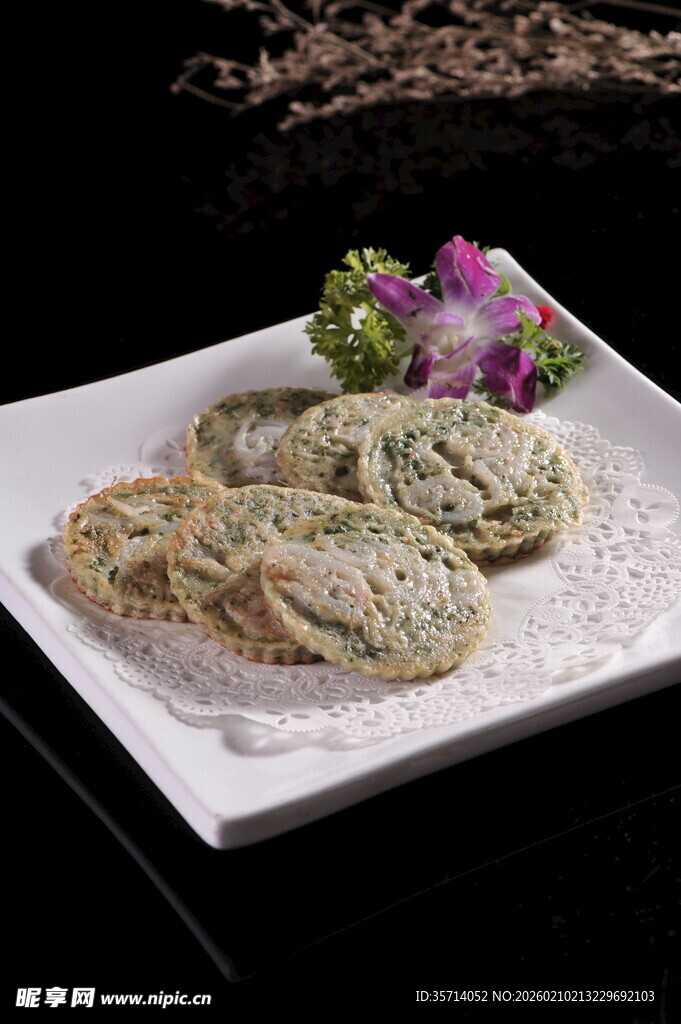 香煎抹茶饼  精致美味小点