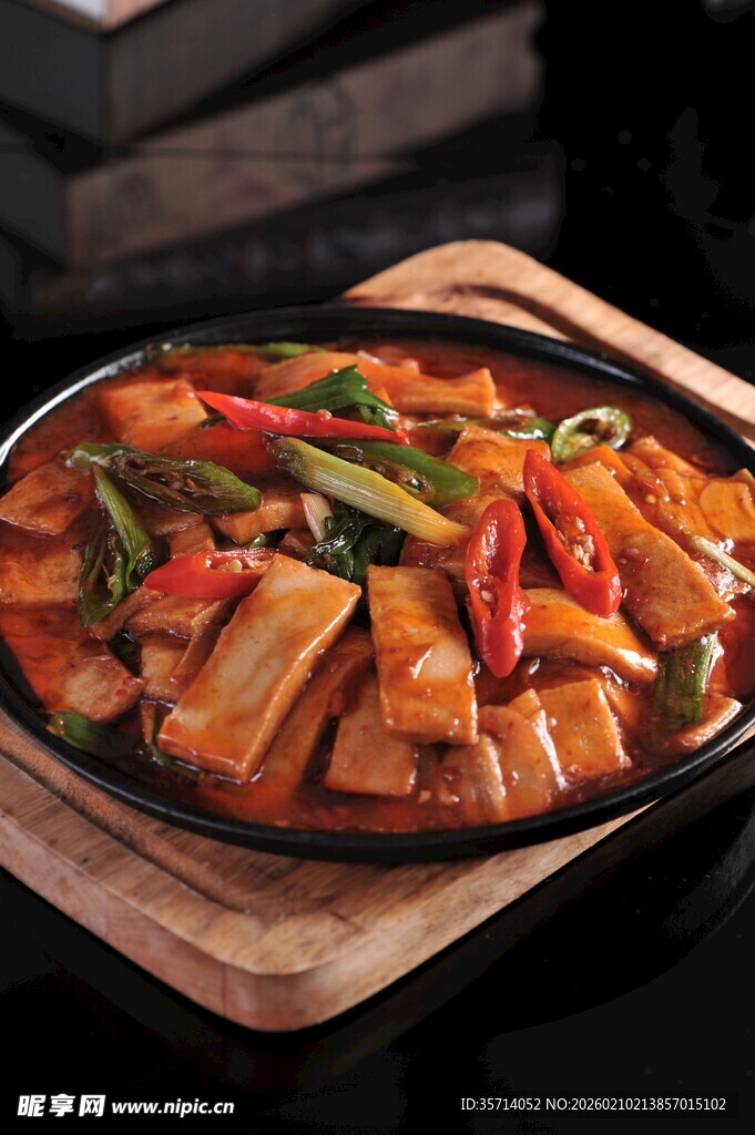 香辣美味炒豆腐