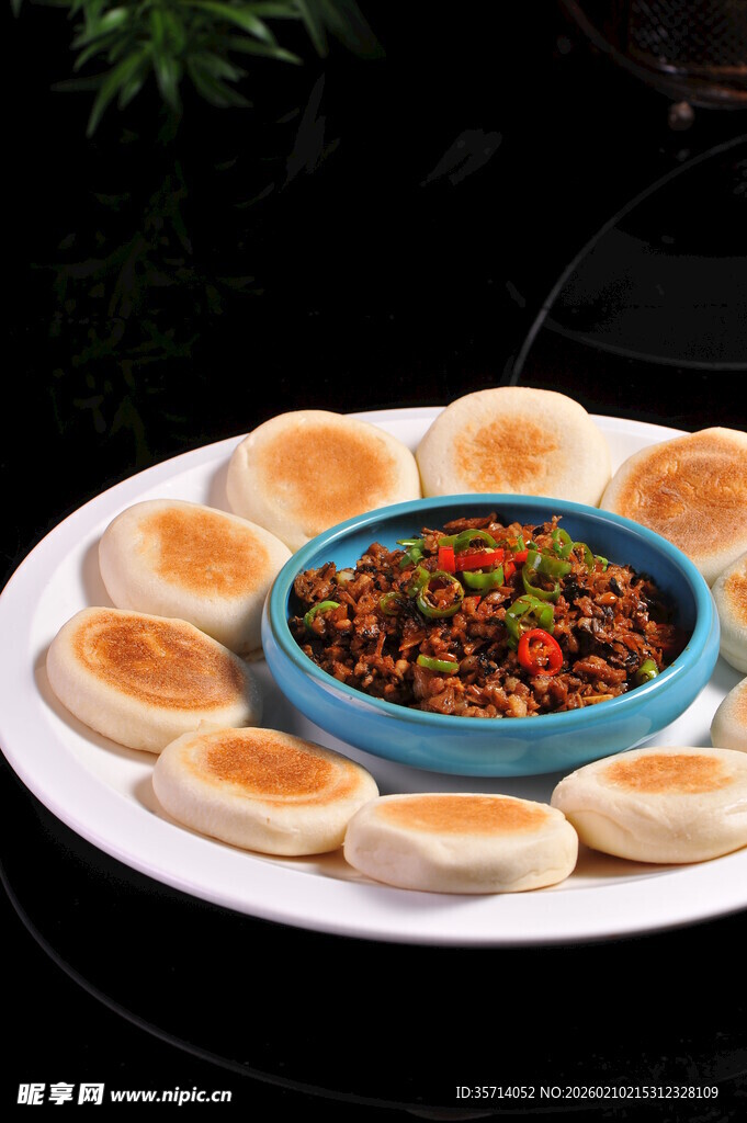 蘸料配饼美味中式小吃组合