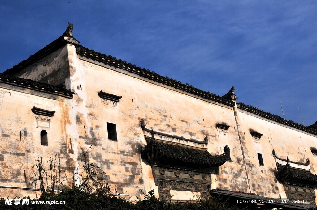 婺源古老徽派建筑风貌