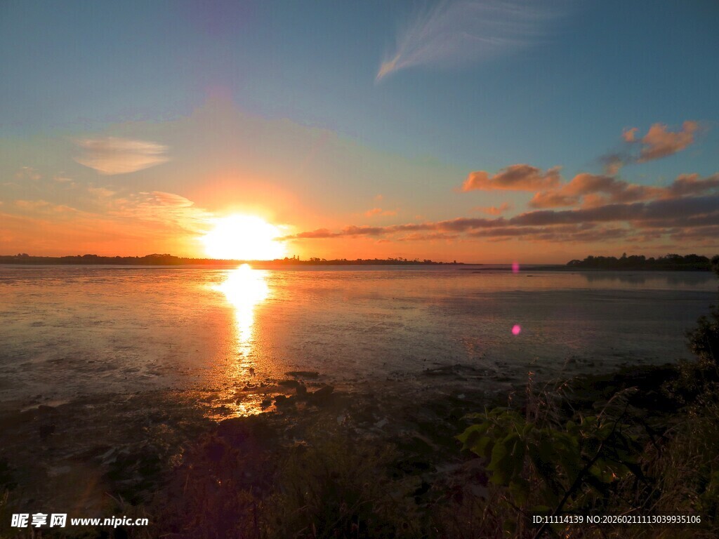 海边日落美景