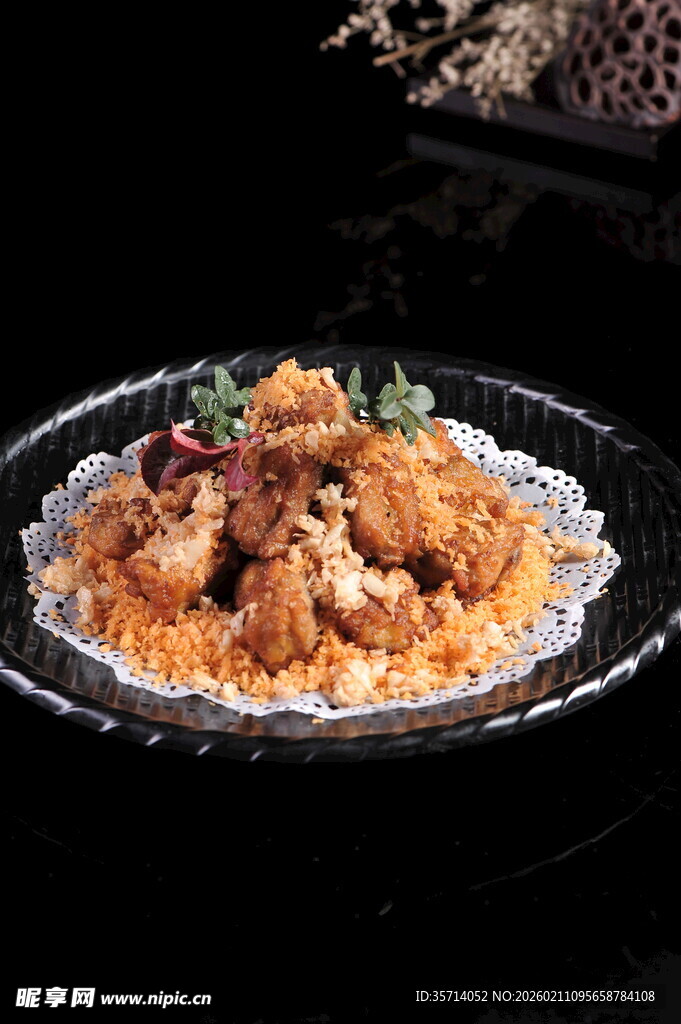 香酥美味炸排骨 