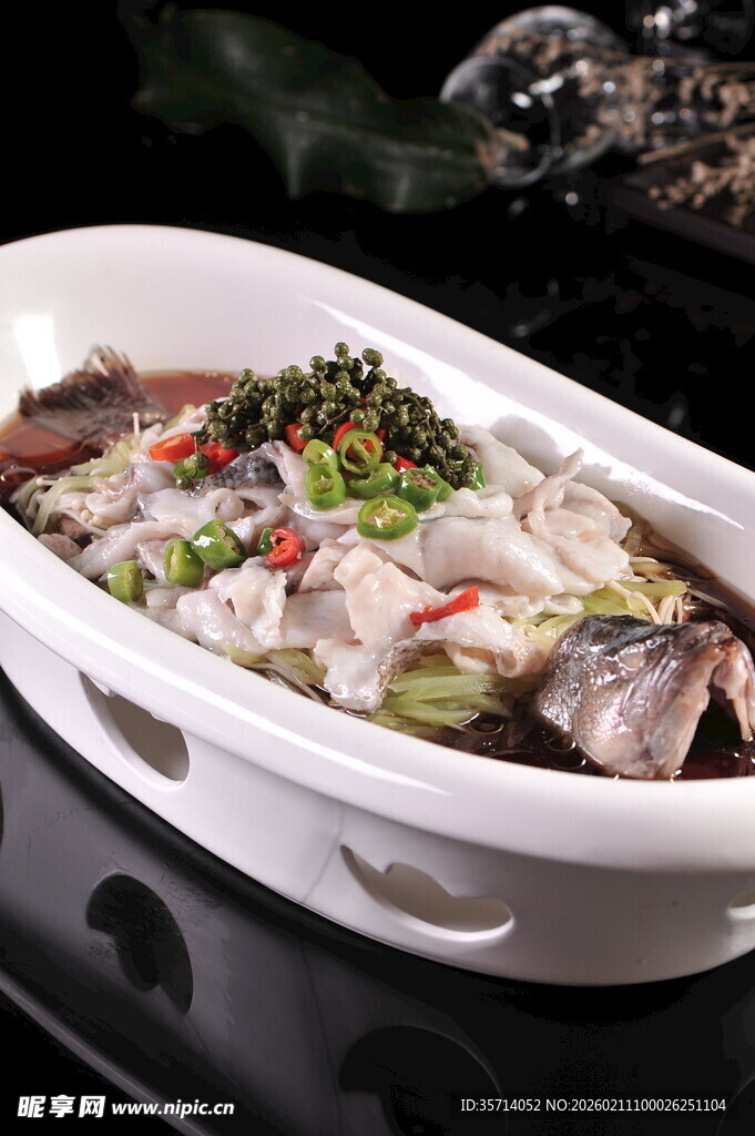 清蒸鱼片鲜香四溢