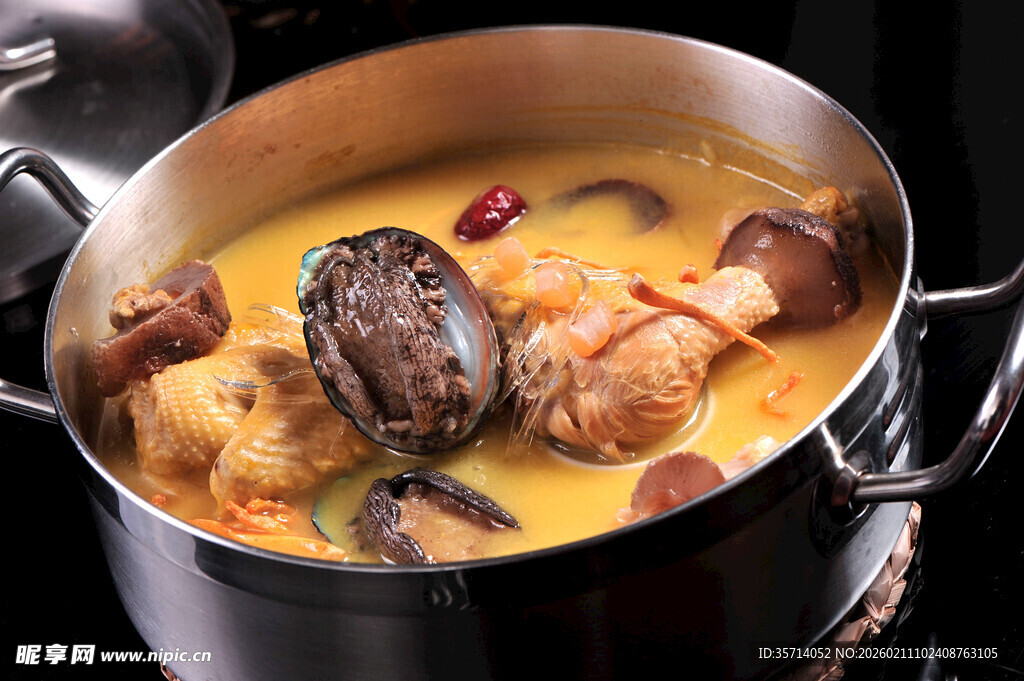 香浓海鲜咖喱锅