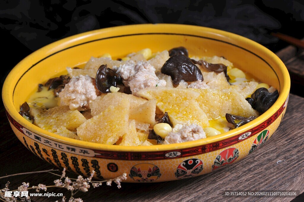 百果烩肉皮肉圆