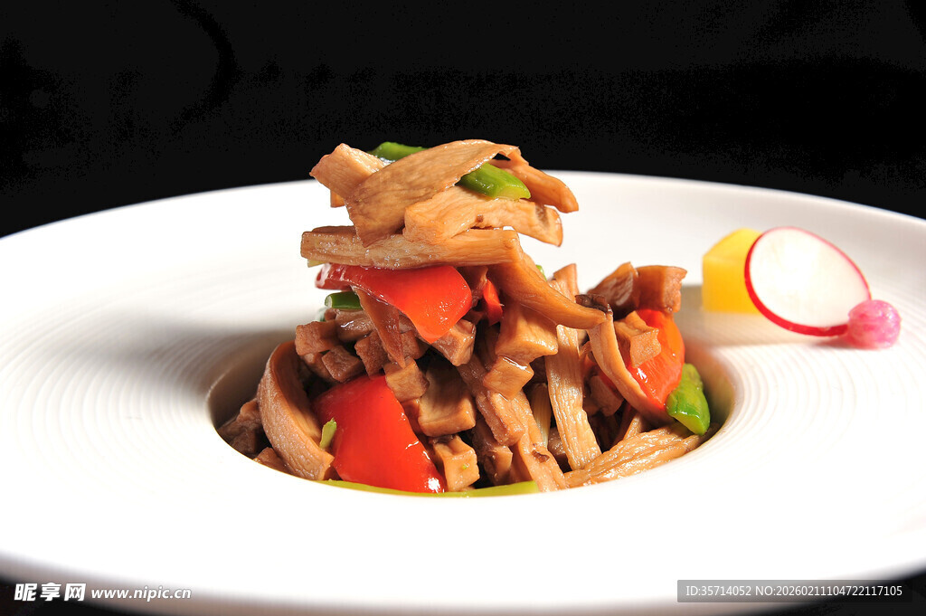 美味彩椒萝卜干