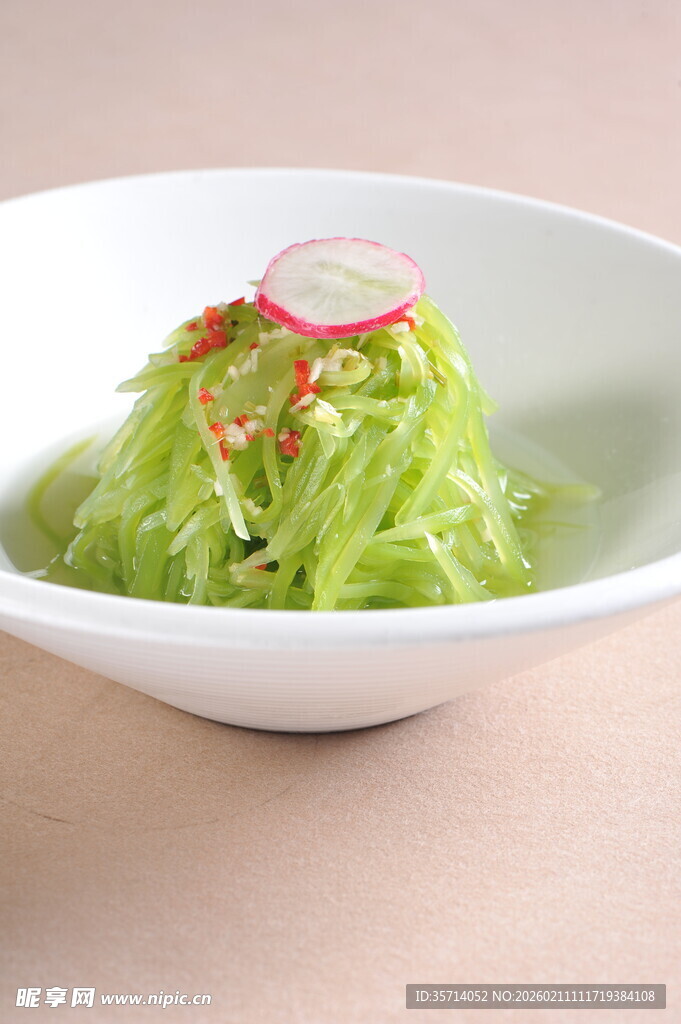 清爽凉拌莴笋丝