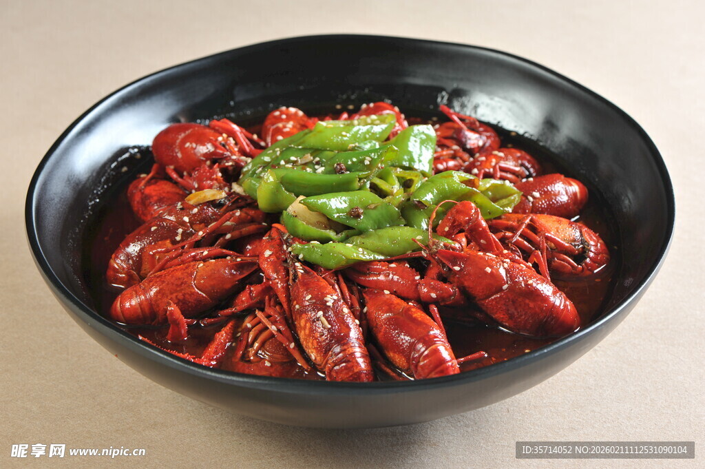 美味香辣小龙虾