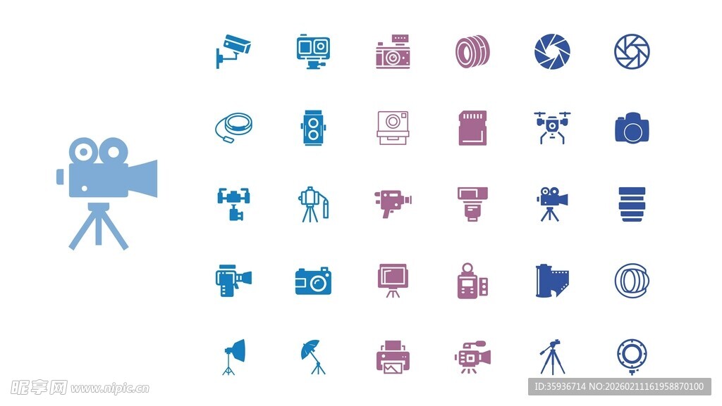 媒体与娱乐图标