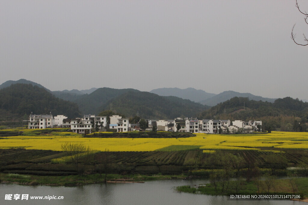 婺源田园水乡风光美景