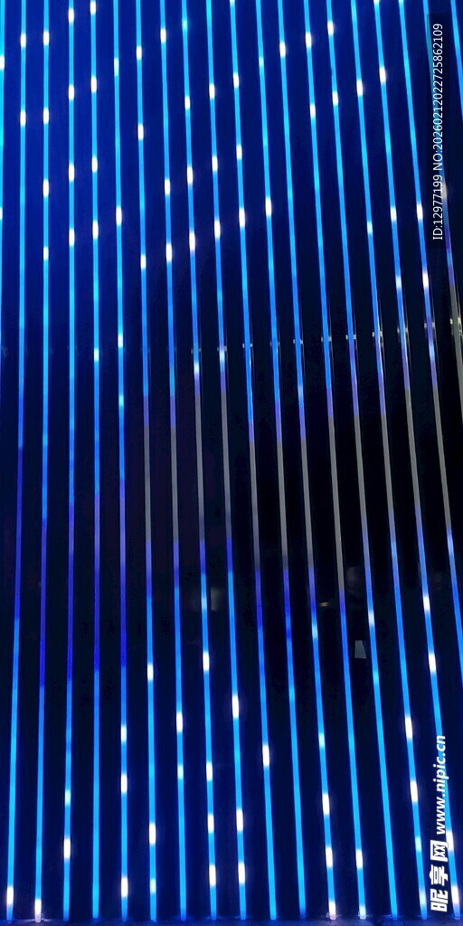 蓝色闪烁点状光效背景