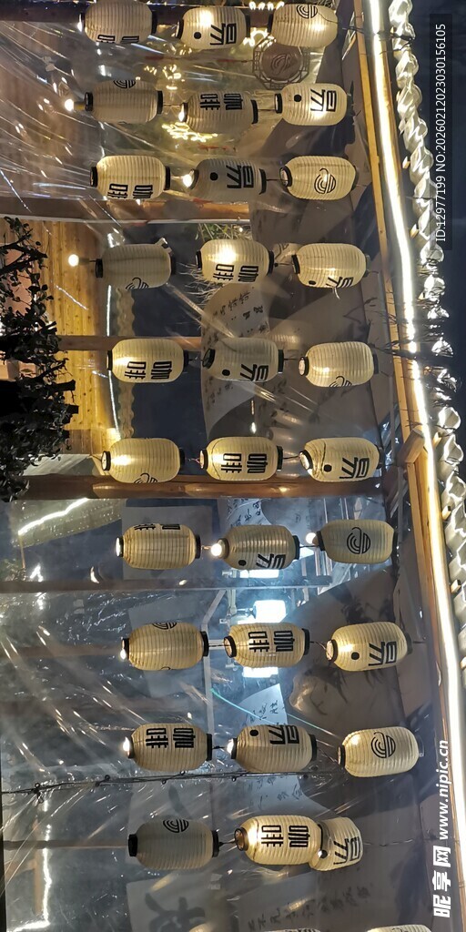 华丽宴会餐桌布置场景