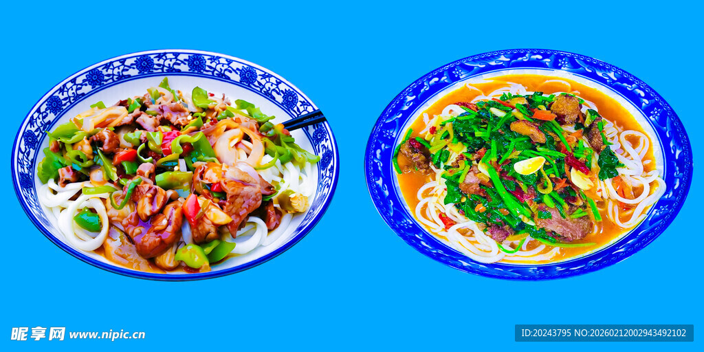 两碗美味特色面食