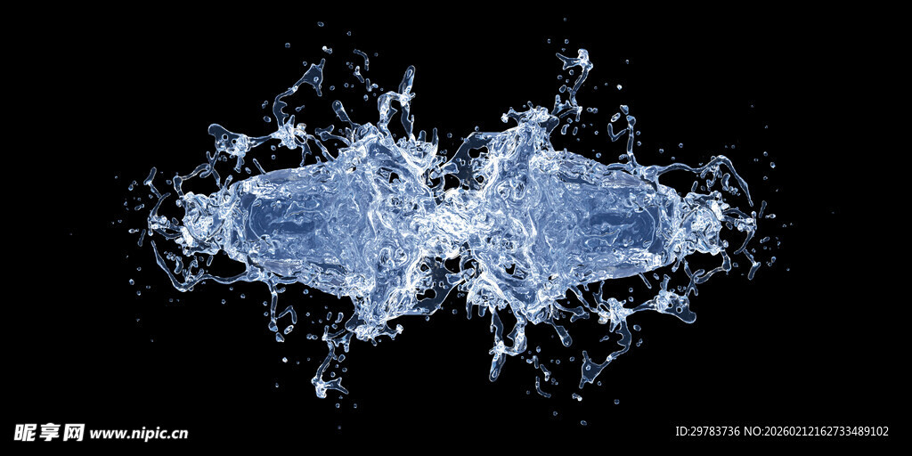 水花素材