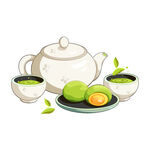 清明节寒食节清茶美食青团