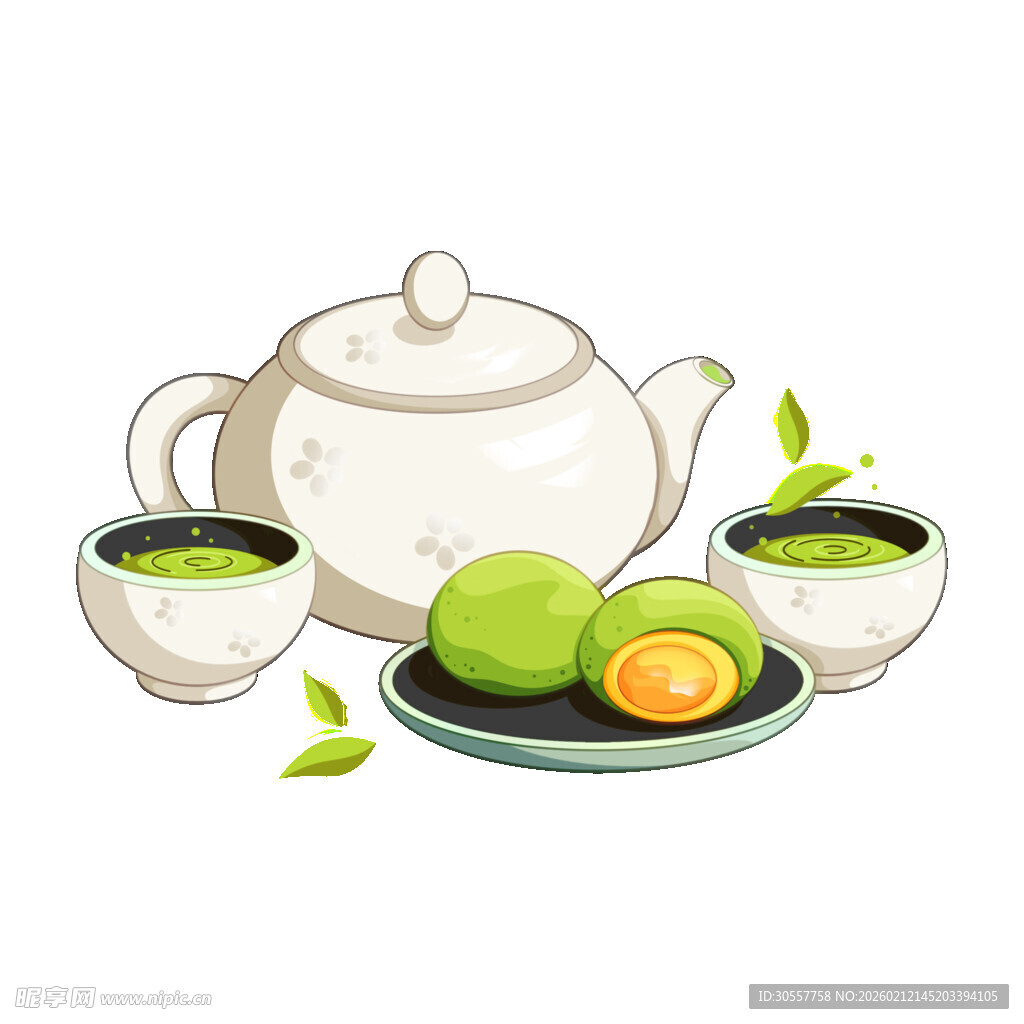 清明节寒食节清茶美食青团