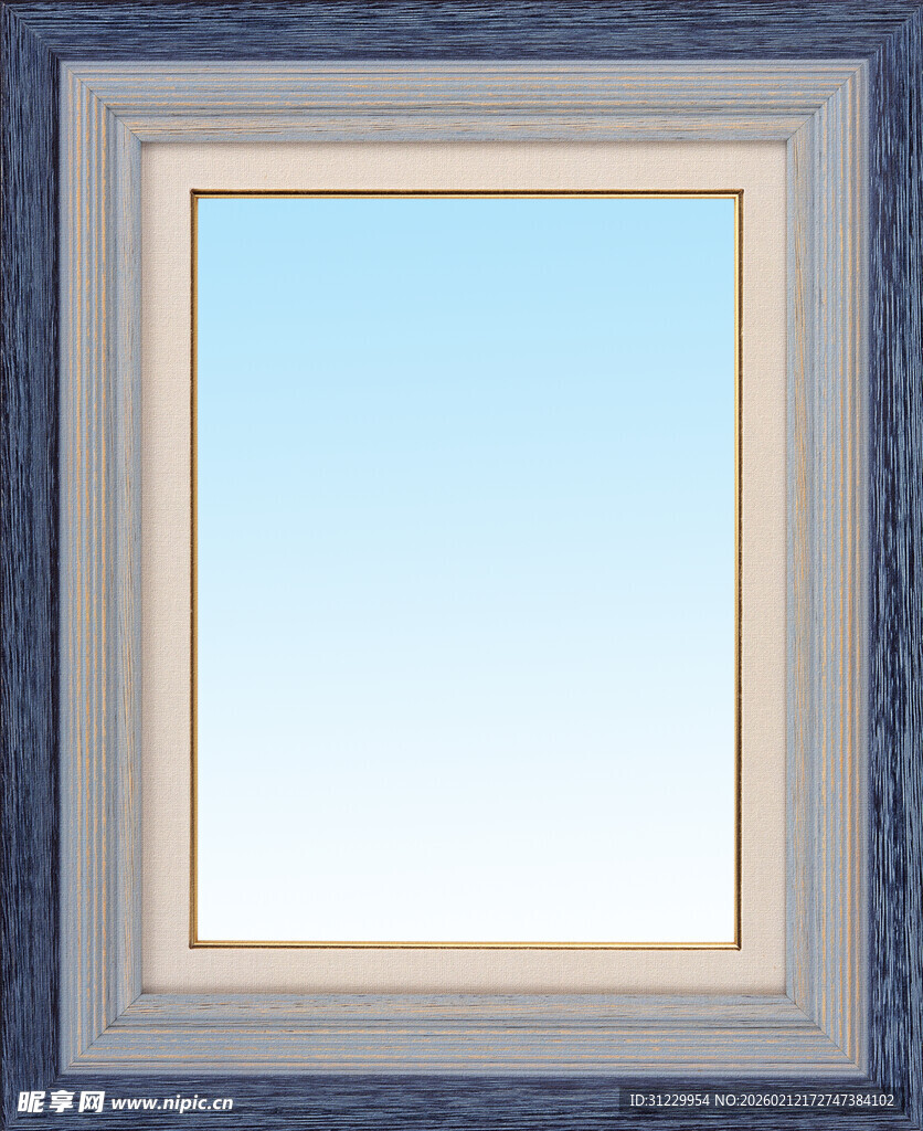 简约木质相框背景图